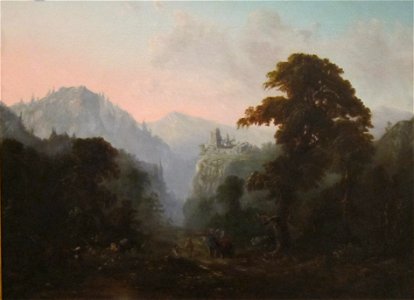 Landscape with Ruin by Robert Scott Duncanson, San Diego Museum of Art