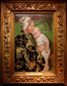 Gari melchers, maternità, 1895