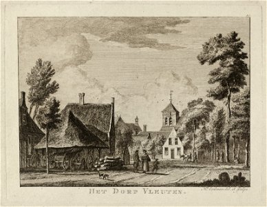 Gezicht op Het dorp Vleuten. NL-HlmNHA 1477 53011969