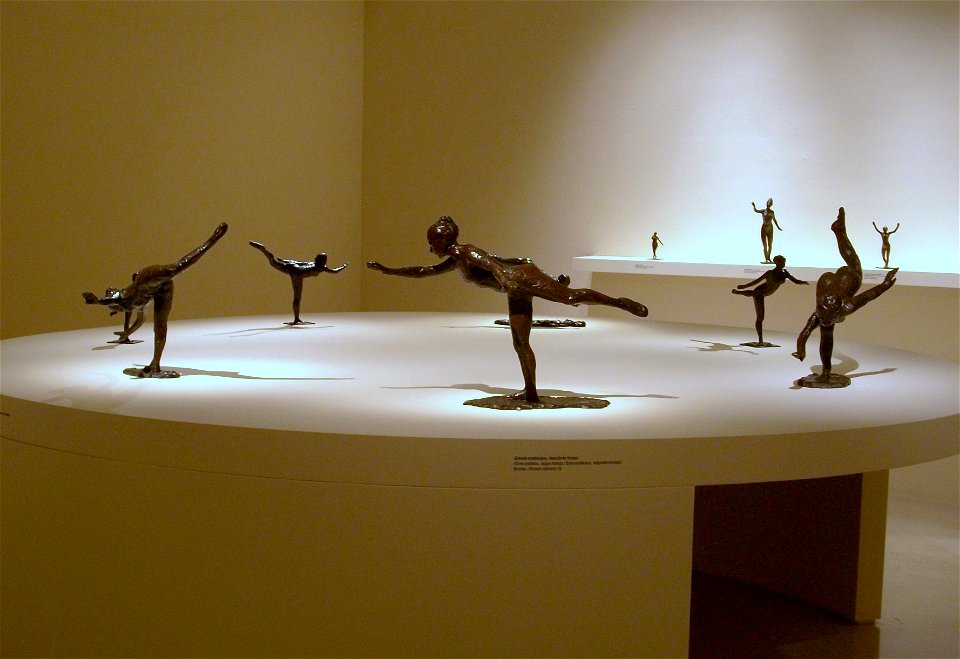Esculures de Degas a l'Institut Valencià d'Art Modern