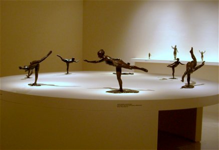 Esculures de Degas a l'Institut Valencià d'Art Modern