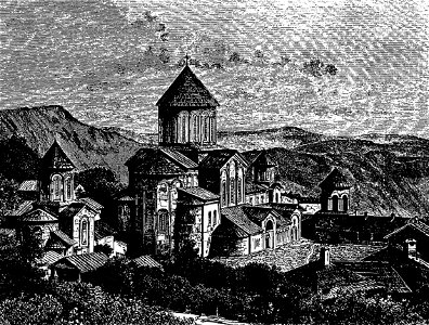 Gelati monastery (Roskoschny, 1884)