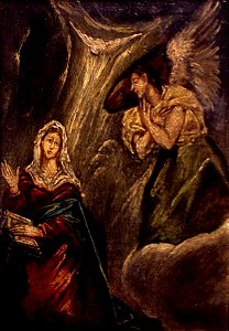 El Greco follower - Annunciation MLGMF01545 P