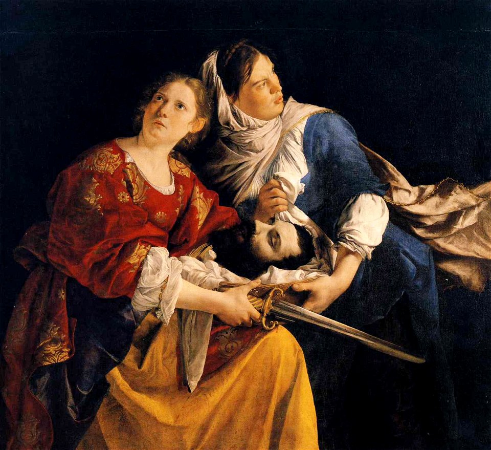 Orazio Gentileschi - Judith and Her Maidservant with the Head of Holofernes
