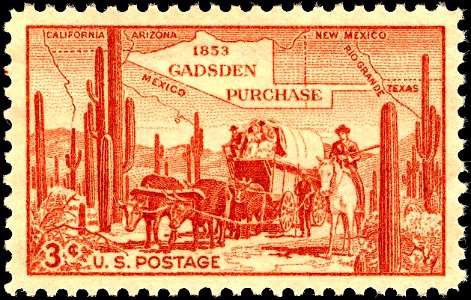 Gadsen Purchase 3c 1953 issue
