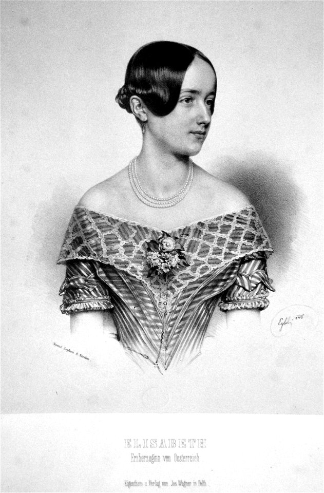 Elisabeth ERzherzogin Litho