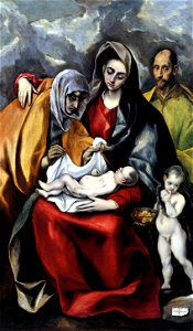 El Greco - The Holy Family