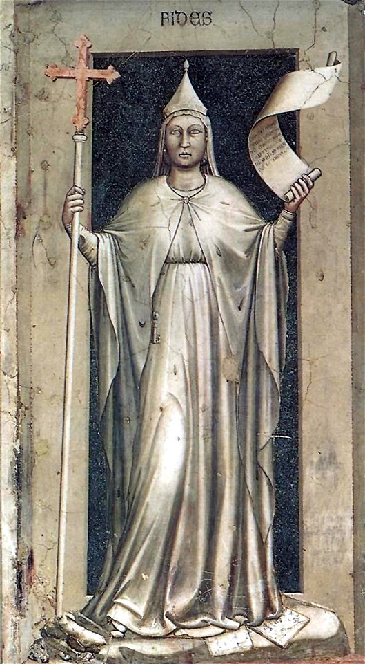 Giotto - The Seven Virtues - Faith