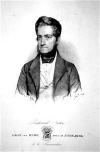 Ferdinand Anton Aichelburg Litho
