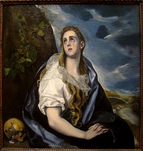 The Repentant Magdalen, circa 1577, by El Greco (1541-1614) - IMG 7417