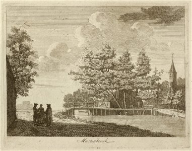 Gezicht op kerk te Mastenbroek, NL-HlmNHA 1477 53011973