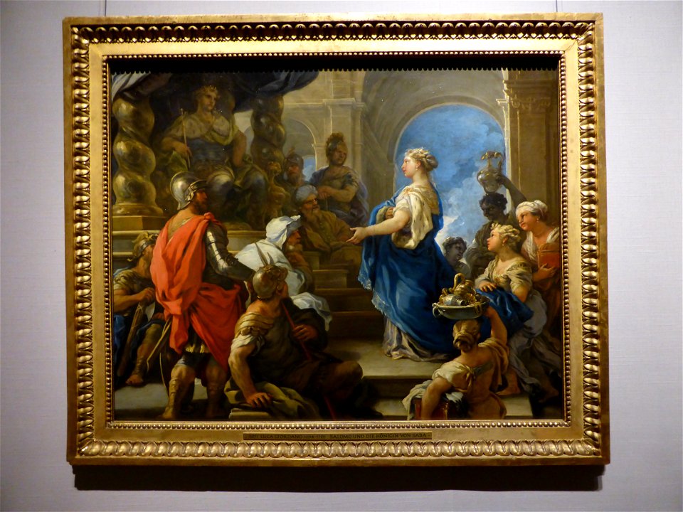 Giordano, Luca — Solomo und die Königin von Saba — 1697-1698