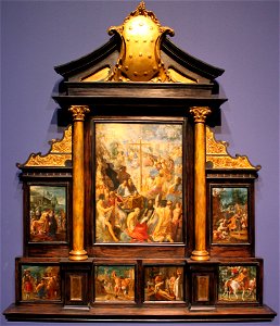 1604 Elsheimer Kreuzaltar anagoria. Free illustration for personal and commercial use.