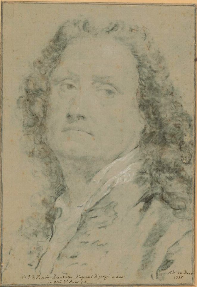 Giovanni Battista Piazzetta - Self-portrait 1735