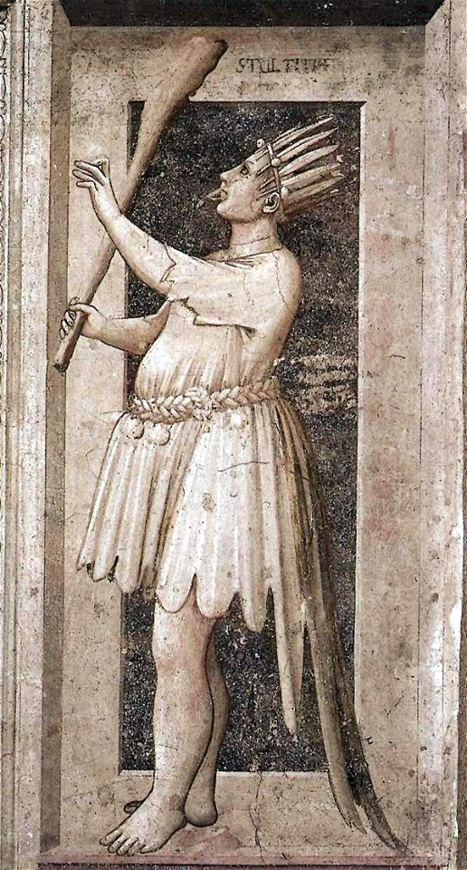 Giotto- The Seven Vices - Foolishness