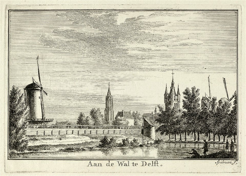 Gezicht op Delft. NL-HlmNHA 1477 53011976