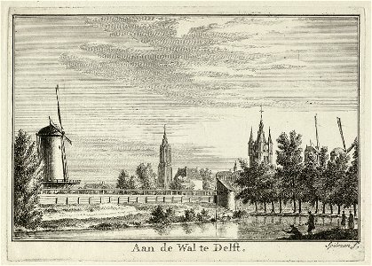 Gezicht op Delft. NL-HlmNHA 1477 53011976