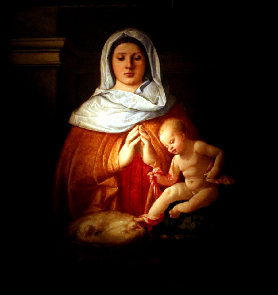 Giovanni cariani, presentazione di gesù al tempio (madonna dei colombri), (duomo di BG) 01