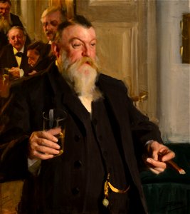 En skål i Idun av Anders Zorn