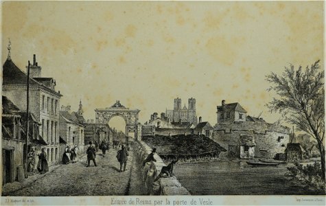 Entré e de Reims par la porte de Vesle 03652