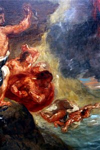 Eugène delacroix, quattro stagioni hartmann, inverno con giunone che implora eolo di distruggere la flotta di ulisse, 1856-63 ca. 02