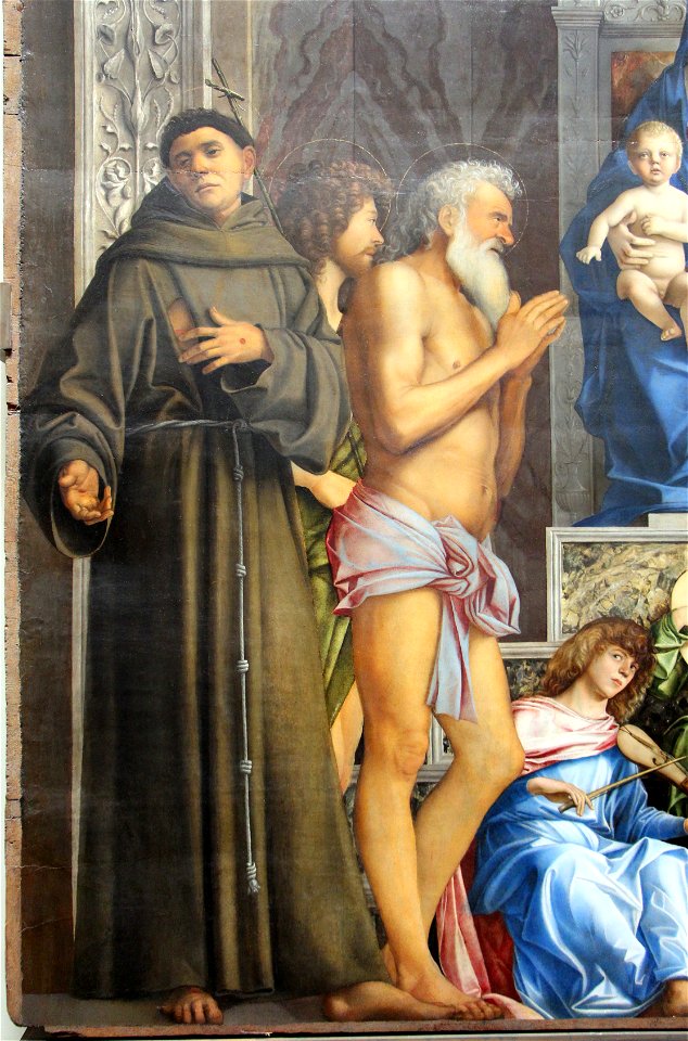 Giovanni bellini, pala di s.giobbe, 1478 ca., da s. giobbe 03