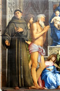 Giovanni bellini, pala di s.giobbe, 1478 ca., da s. giobbe 03