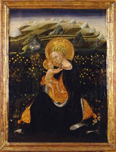 Giovanni di paolo, madonna dell'umiltà