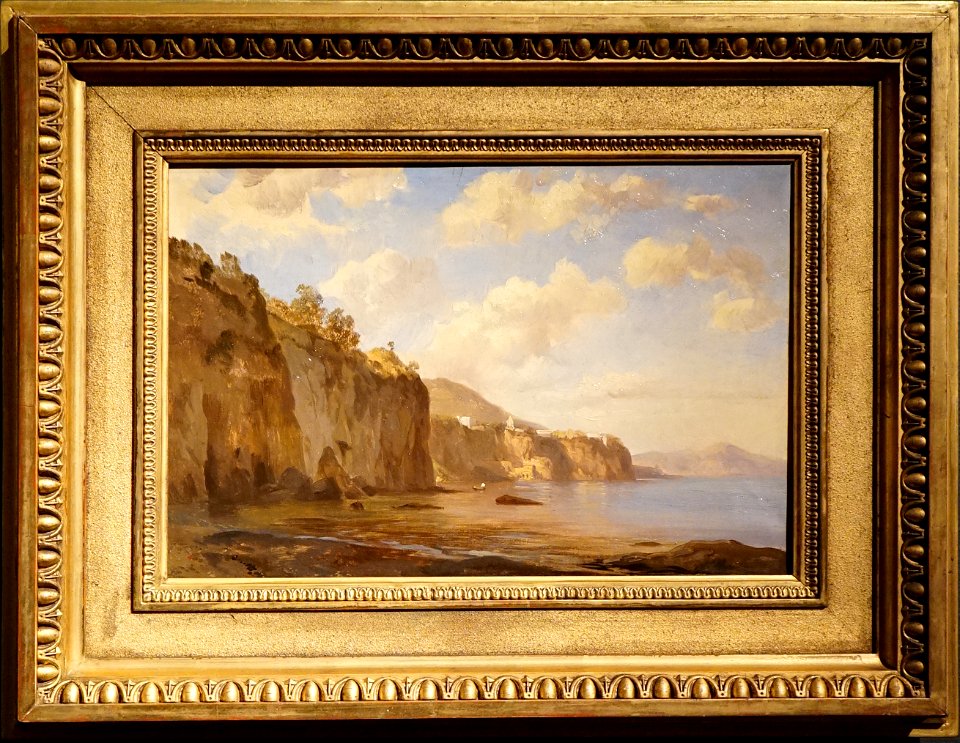 Falaise au bord de la mer 13031