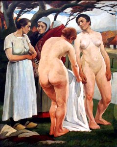 Eugène Laermans - Baadsters