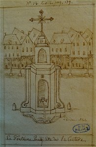 Fontaine place de la couture PP Reims 08348