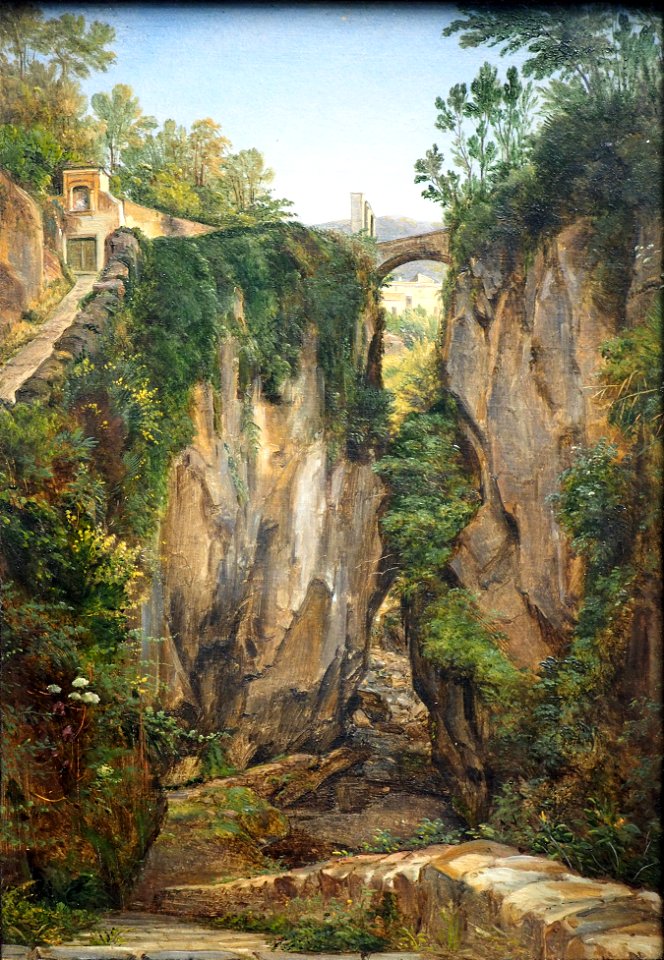 Faber Joh. Joachim A Gorge near Sorrento@Kunsthalle Hamburg