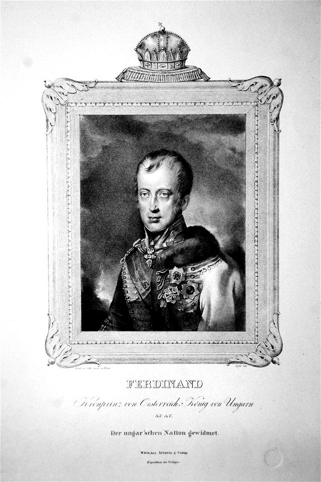 Ferdinand I. Eybl Litho 04