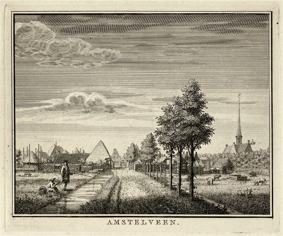 Gezicht op Amstelveen. NL-HlmNHA 1477 53011905