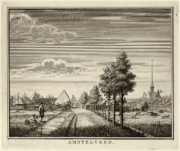 Gezicht op Amstelveen. NL-HlmNHA 1477 53011905