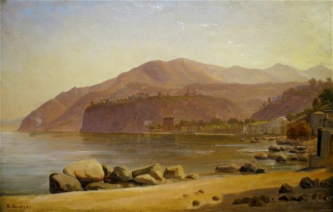 'The Golf of Sorrento' by Thomas Fearnley, Bergen Kunstmuseum