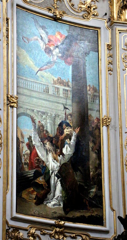 Giovan battista tiepolo, martirio di san giovanni vescovo, 1743, 01