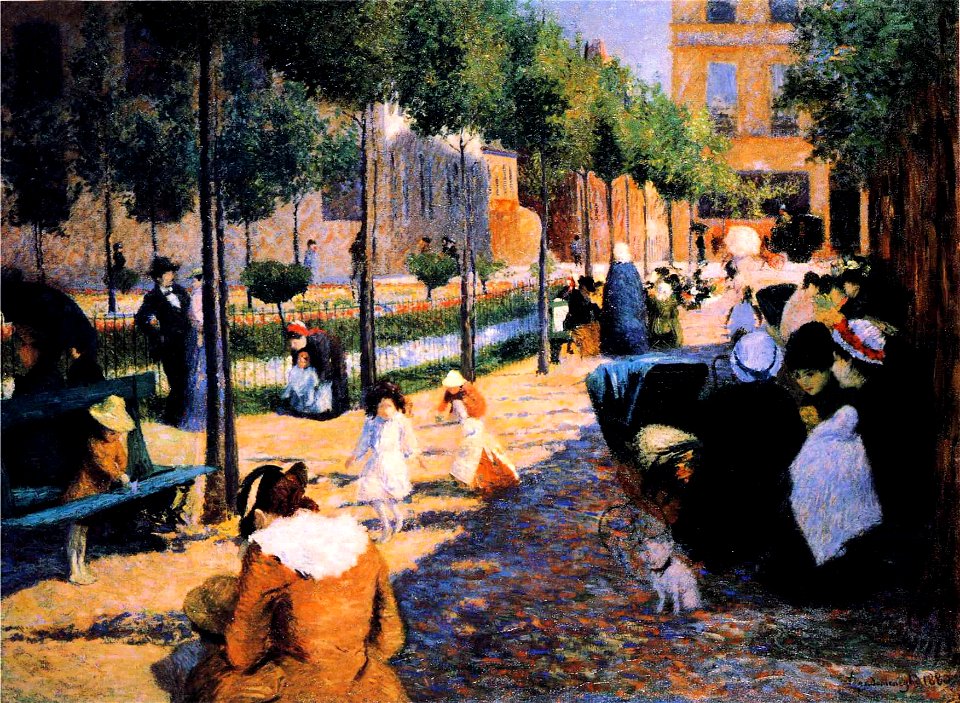 Federico Zandomeneghi - Place d'Anvers, Paris
