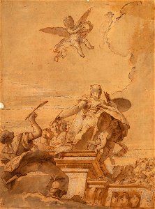 Giovanni Battista Tiepolo - Alegoria às Artes