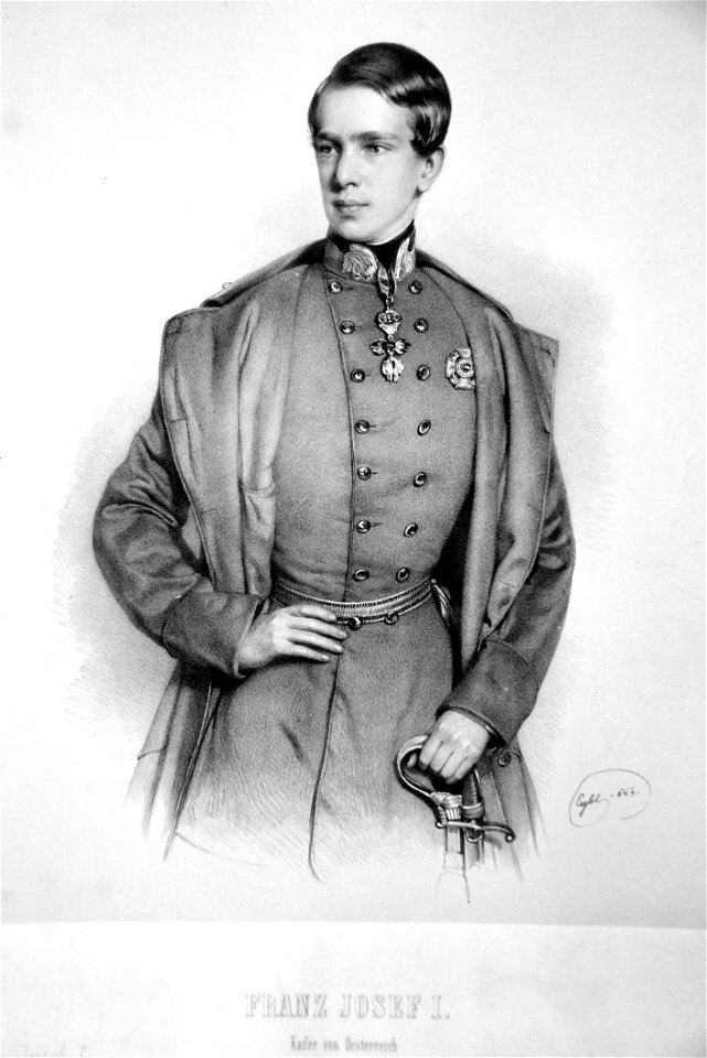 Franz Joseph I. Eybl Litho