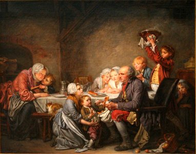 Greuze-gâteau des rois