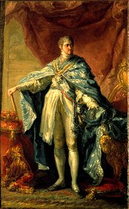 Fernando VII con el manto de la Orden de Carlos III (Museo Lázaro Galdiano)