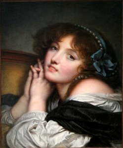 Greuze-jeune fille aux mains jointes