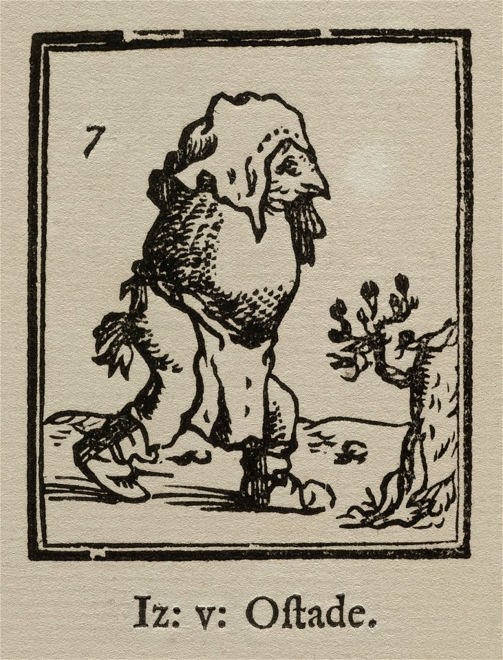 Groteske figuur. NL-HlmNHA 1477 53011049