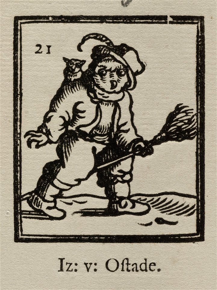 Groteske figuur. NL-HlmNHA 1477 53011063