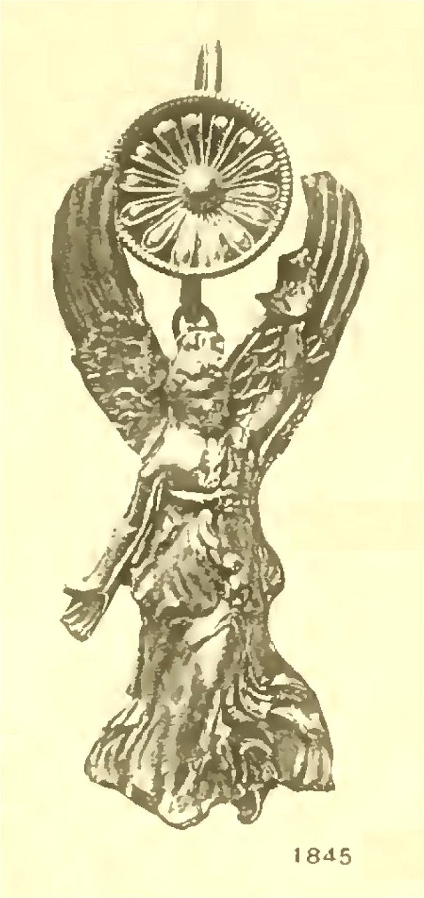 Gold earring, British Museum No. 1845