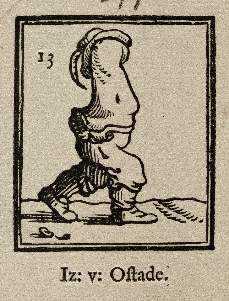 Groteske figuur. NL-HlmNHA 1477 53011055