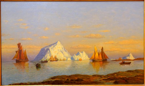 Fishermen off the Coast of Labrador, by William Bradford, undated, oil on canvas - Museo Nacional Centro de Arte Reina Sofía - DSC08633