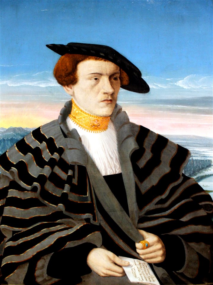 1535 Creuznach Bildnis Gilbrecht von Holzhausen anagoria