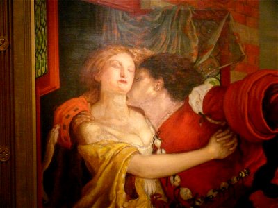 Madox Brown-Romeo & Juliet 2. Free illustration for personal and commercial use.